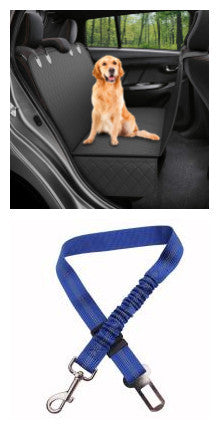 Dog Car Seat Cover | Hammock Style with Safety & Storage