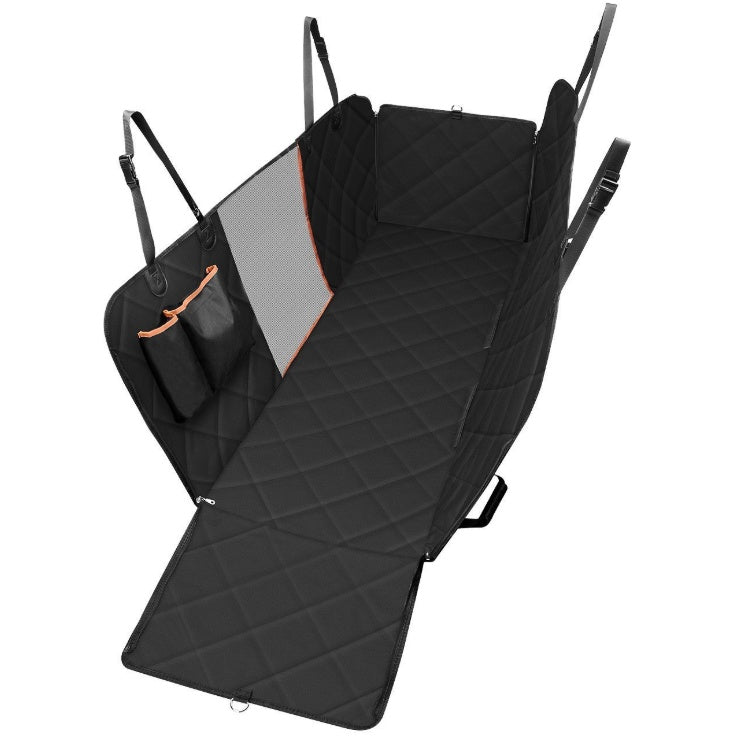 Dog Car Seat Cover | Hammock Style with Safety & Storage