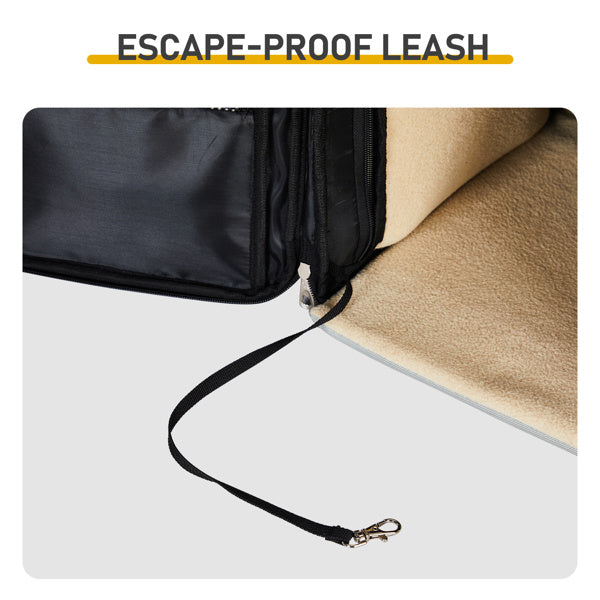 Soft-Sided Pet Travel Backpack | Expandable, Breathable & Secure Carrier