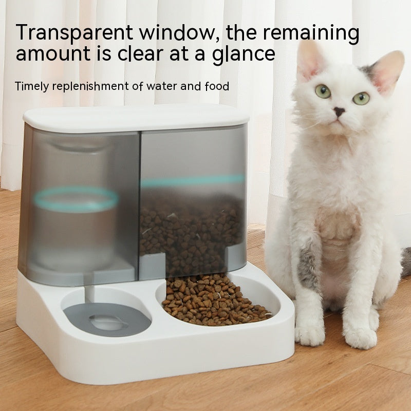 Smart Pet Feeder | Automatic Meals with Clear Food Window