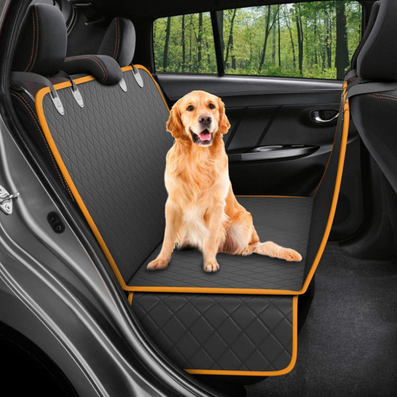 Dog Car Seat Cover | Hammock Style with Safety & Storage