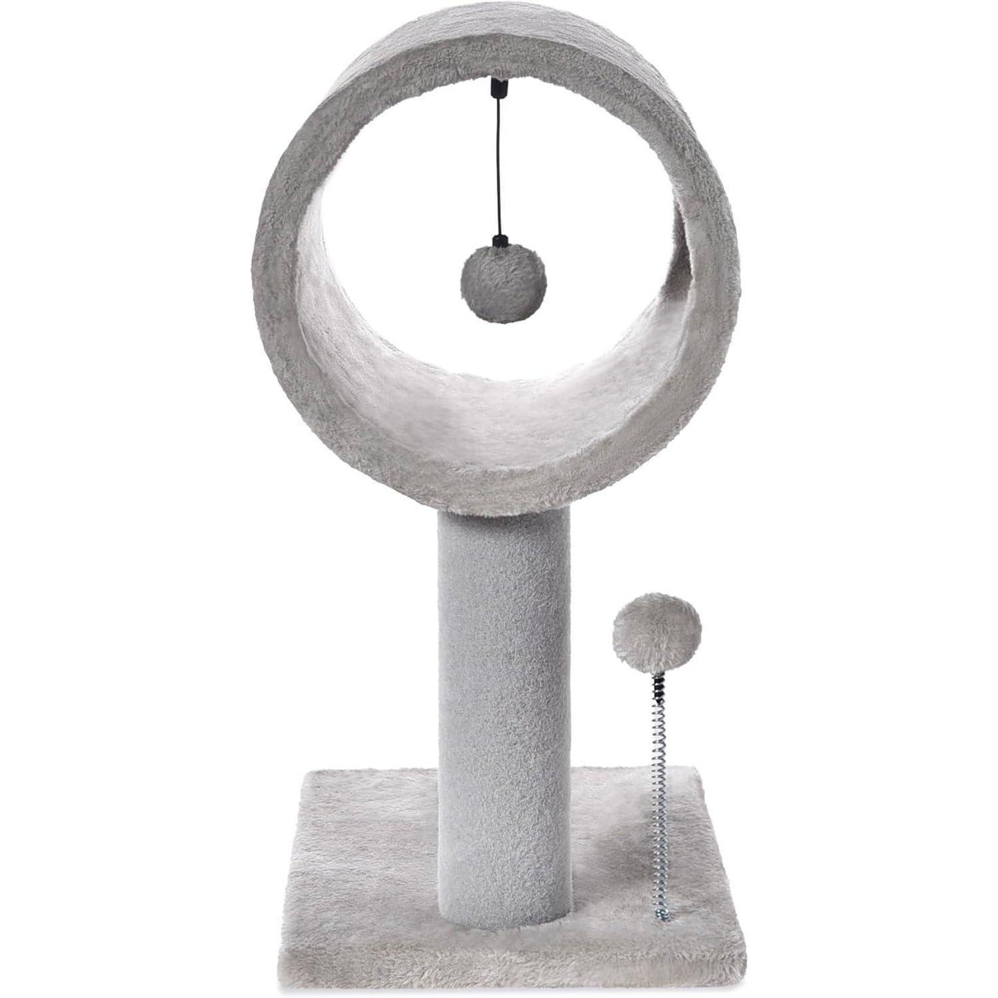 Indoor Cat Tree | Play Tower with Hanging Ball & Bed