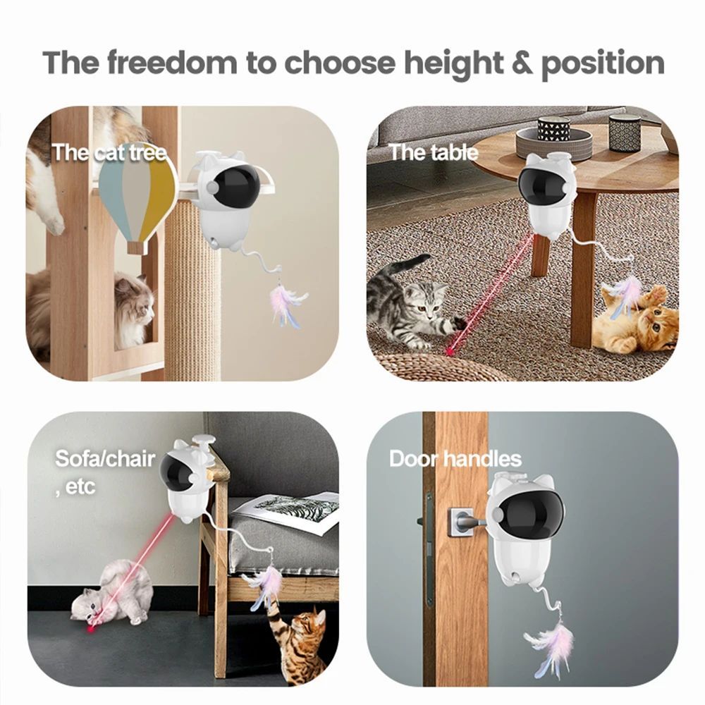 Smart Cat Laser Toy | Automatic Fun & Endless Exercise
