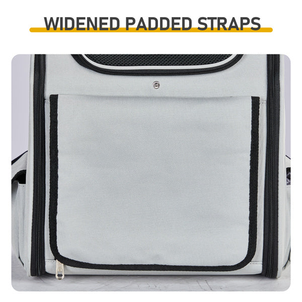 Soft-Sided Pet Travel Backpack | Expandable, Breathable & Secure Carrier
