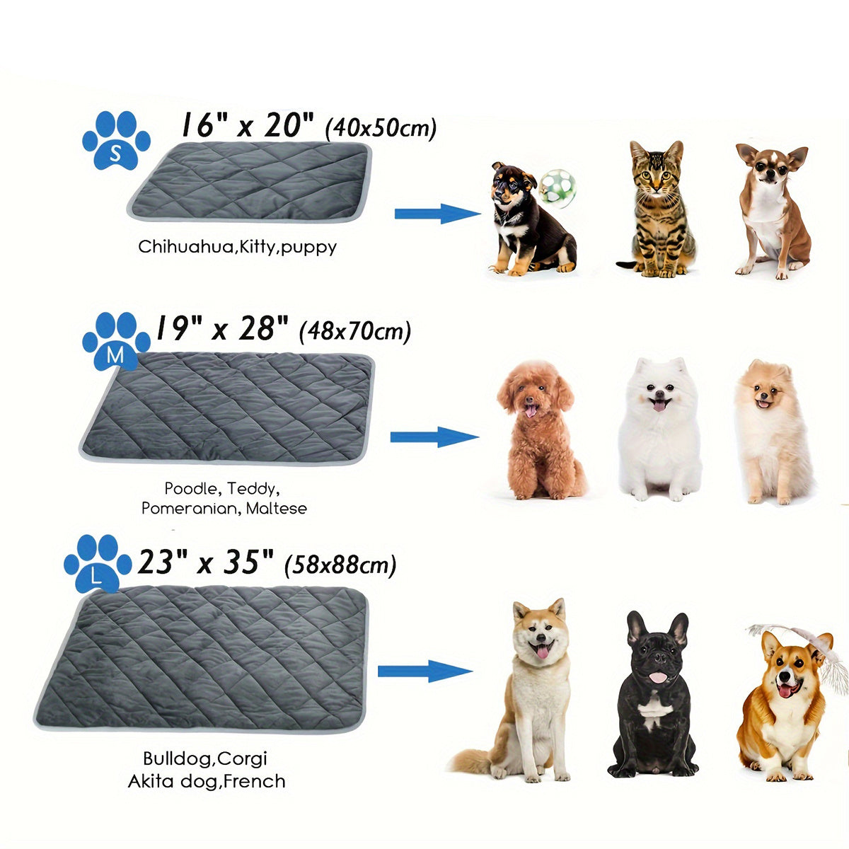 Self-Heating Pet Bed | Warm, Cozy & Washable Comfort