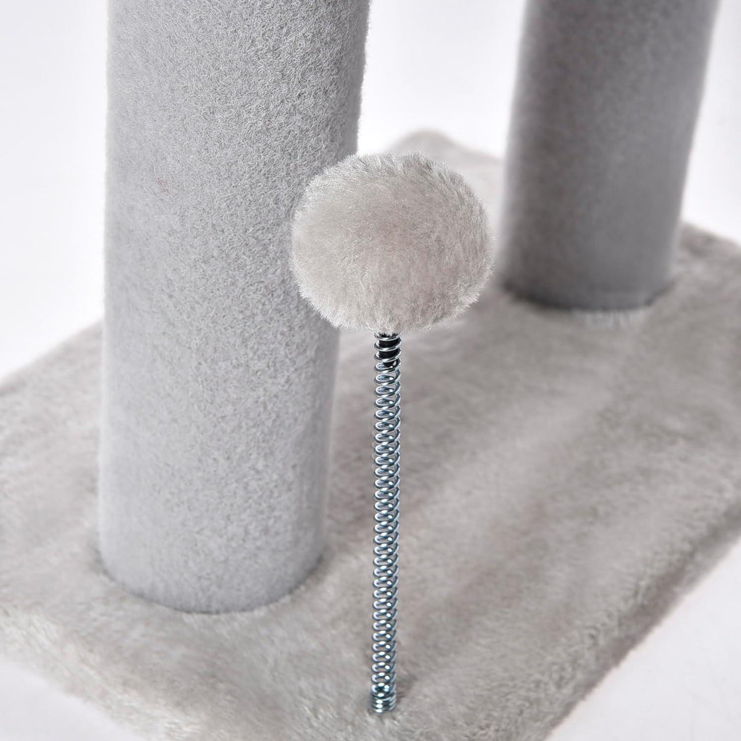 Indoor Cat Tree | Play Tower with Hanging Ball & Bed