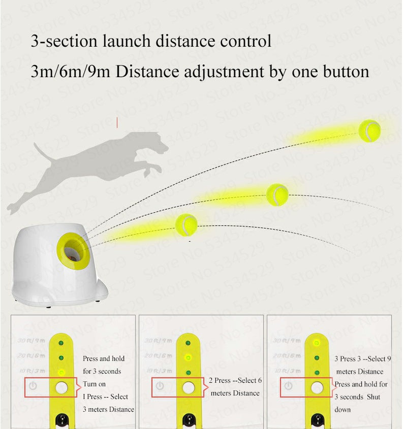 Smart Pet Ball Launcher | Interactive Fun for Dogs
