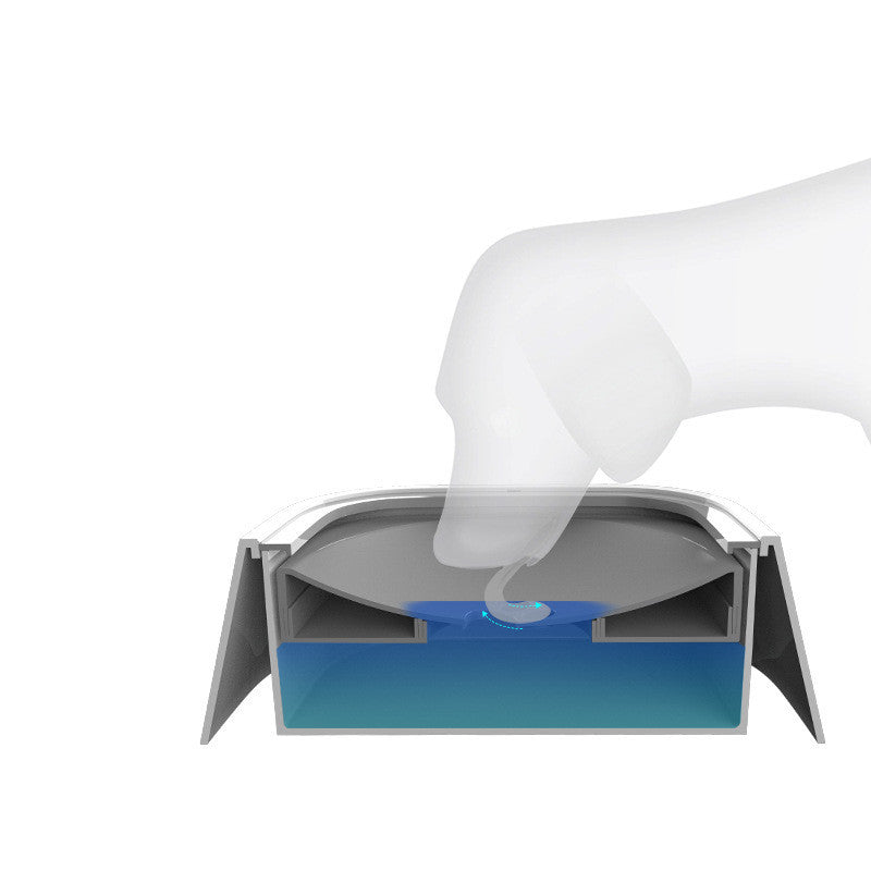 Slow Drinking Pet Water Bowl | No Spill, Clean & Easy