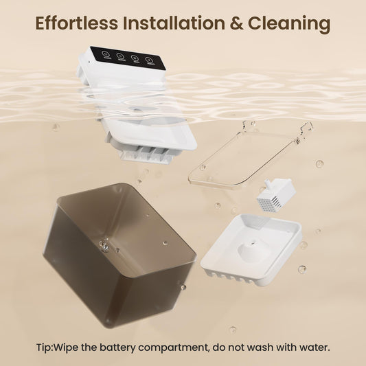 Smart Pet Water Fountain | Safe, Clean & Cord-Free Hydration | 3 Liters