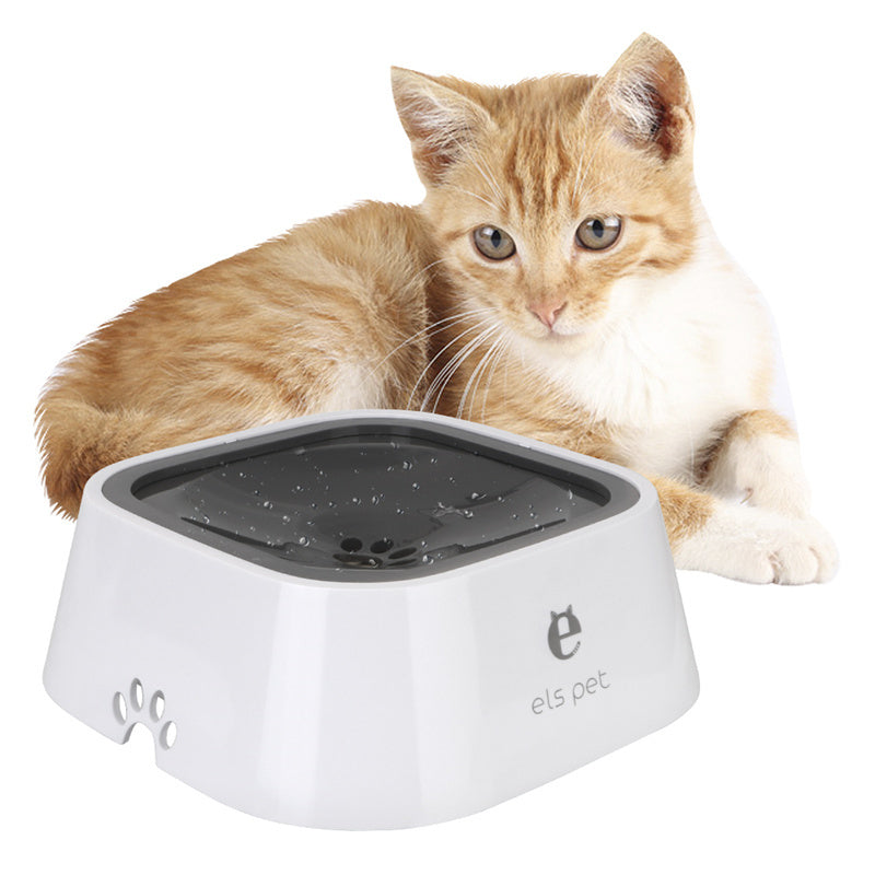 Slow Drinking Pet Water Bowl | No Spill, Clean & Easy
