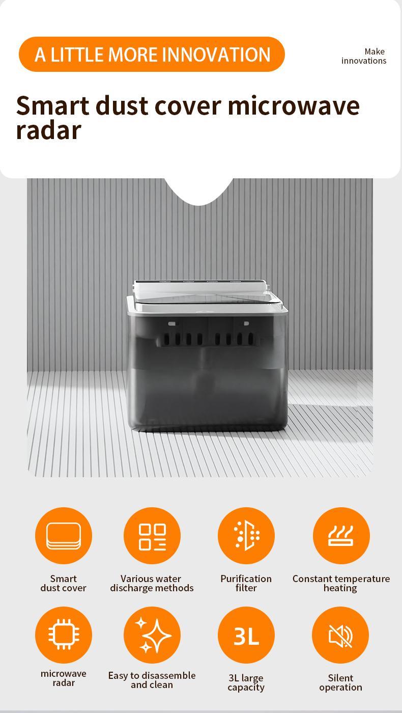 Smart Pet Water Fountain | Safe, Clean & Cord-Free Hydration | 3 Liters