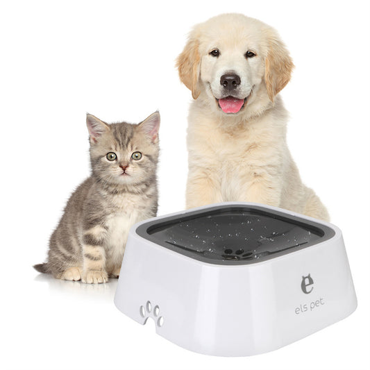 Slow Drinking Pet Water Bowl | No Spill, Clean & Easy