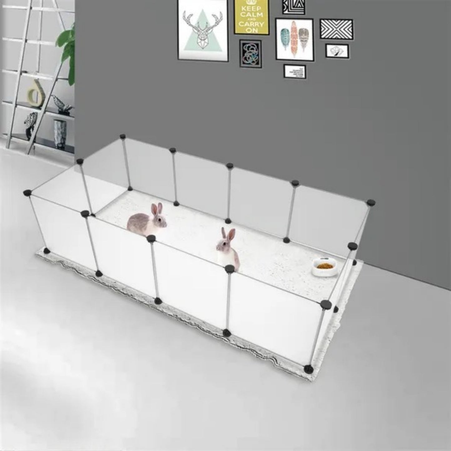 Portable Pet Playpen | Safe, Spacious Yard Fence for Pets