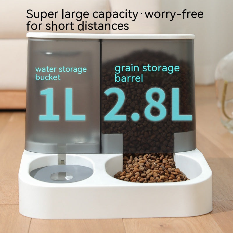 Smart Pet Feeder | Automatic Meals with Clear Food Window