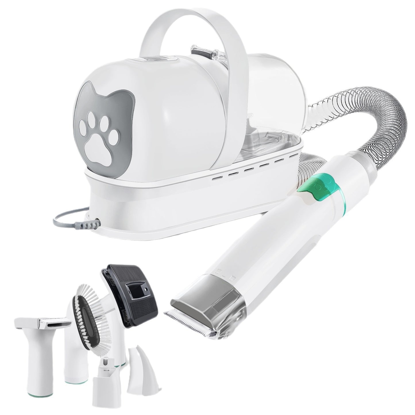 7-in-1 Pet Grooming Vacuum  | Trim, Clean & De-Shed Easily
